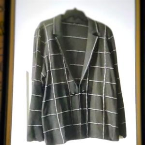 Grayish Ming Wang Jacket-XL